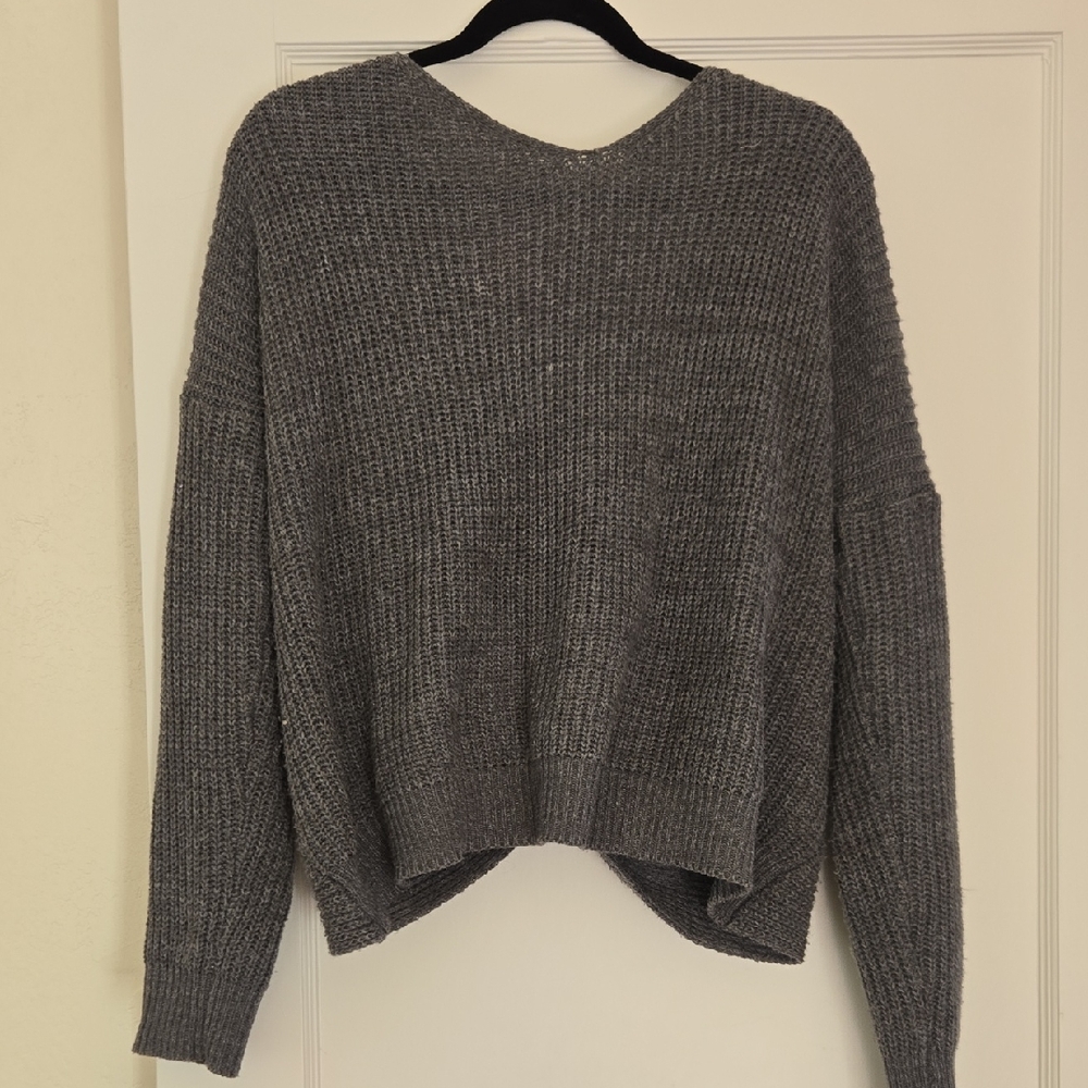 Cozy Gray Women's Sweater